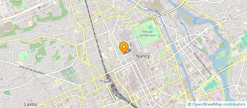 localisation de l'entreprise MADAME CHRISTINE TADIC  NANCY