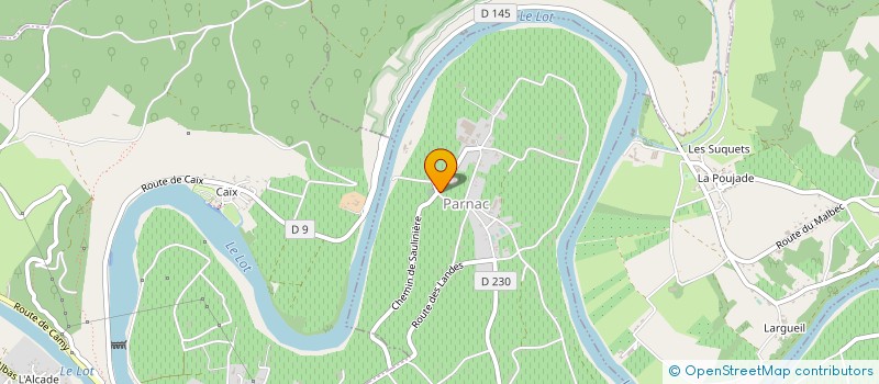 localisation de l'entreprise MADAME CHRISTINE TAFFIN  LUZECH