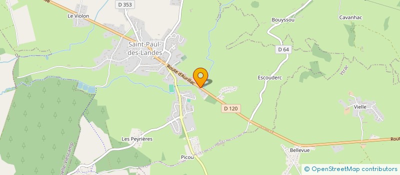 localisation de l'entreprise MADAME CHRISTINE TAFFIN à SAINT-PAUL-DES-LANDES