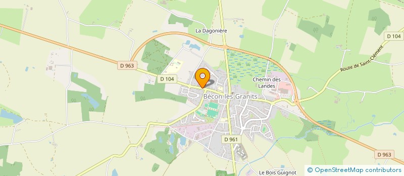 localisation de l'entreprise MADAME CHRISTINE TAILLANDIER à VAL D'ERDRE-AUXENCE