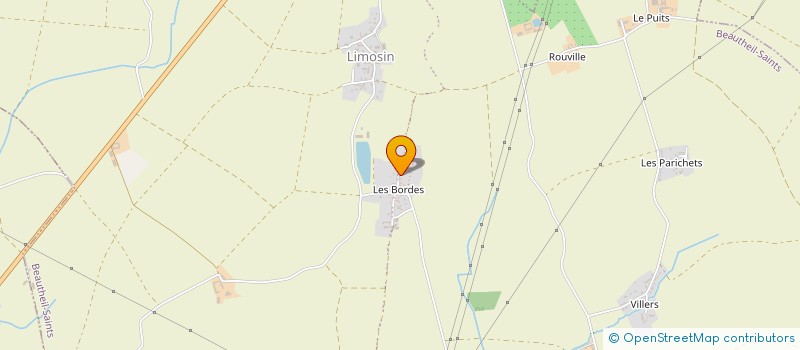 localisation de l'entreprise MADAME CHRISTINE TANT  BEAUTHEIL-SAINTS