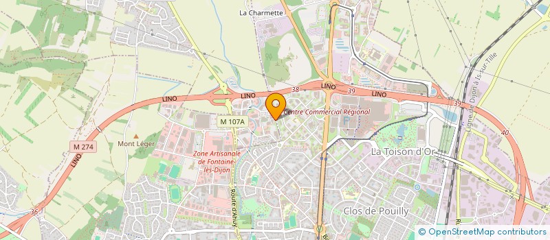 localisation de l'entreprise MADAME CHRISTINE TAPIA  DIJON