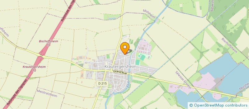 localisation de l'entreprise MADAME CHRISTINE TESSIER  KRAUTERGERSHEIM