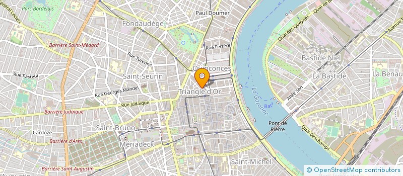 localisation de l'entreprise MADAME CHRISTINE TESSIER à BORDEAUX