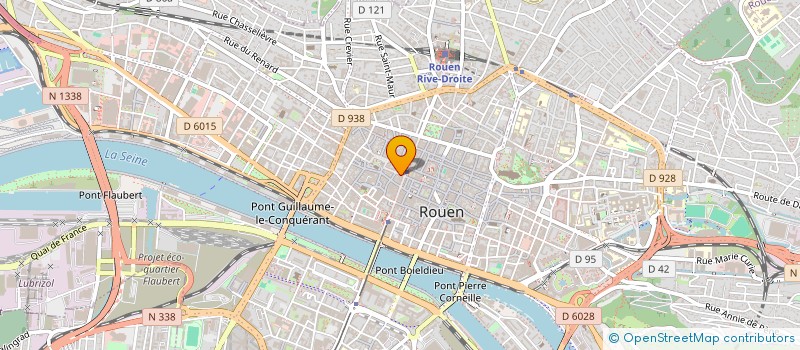 localisation de l'entreprise MADAME CHRISTINE THARASSE  ROUEN