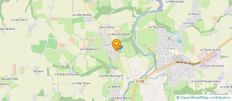 localisation de l'entreprise MADAME CHRISTINE THERY  SAINT-LORMEL