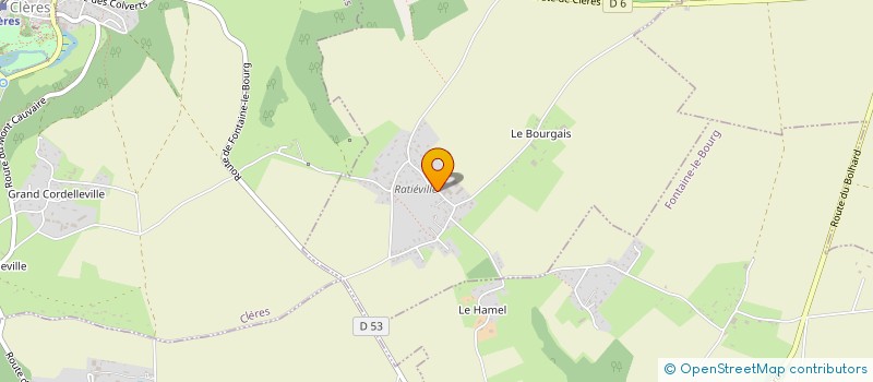 localisation de l'entreprise MADAME CHRISTINE THIEULIN  AUTHIEUX-RATIEVILLE