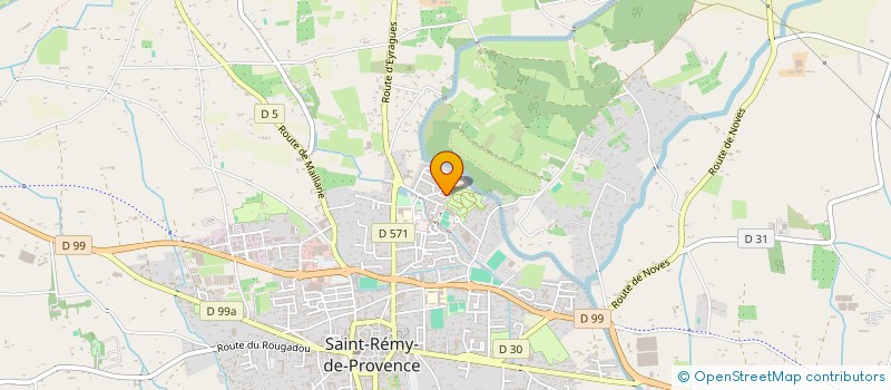 localisation de l'entreprise MADAME CHRISTINE THIOT  SAINT-REMY-DE-PROVENCE