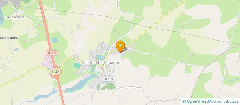 localisation de l'entreprise MADAME CHRISTINE THIRION  VILLIERS-CHARLEMAGNE