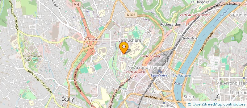 localisation de l'entreprise MADAME CHRISTINE THOMAS à LYON