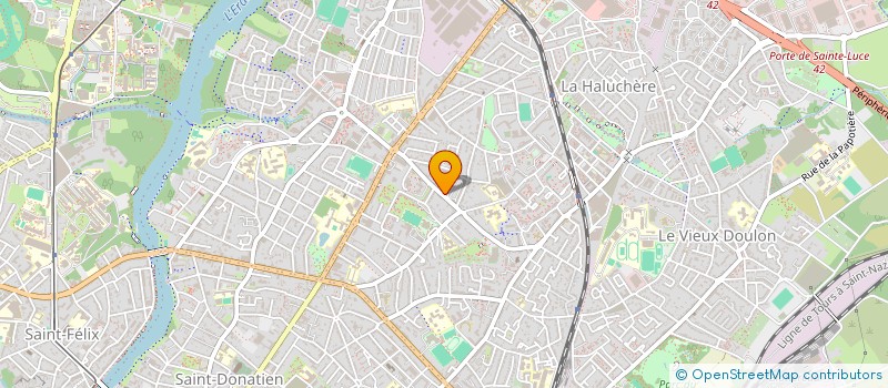 localisation de l'entreprise MADAME CHRISTINE THOMAS à NANTES