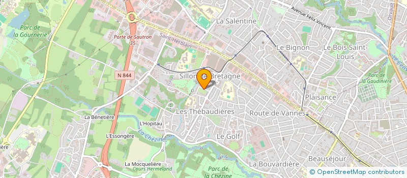 localisation de l'entreprise MADAME CHRISTINE TISSERAND  SAINT-HERBLAIN