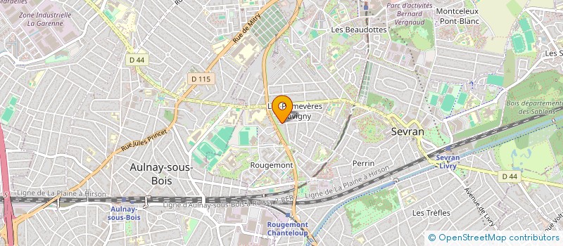 localisation de l'entreprise MADAME CHRISTINE TOKUR à SEVRAN