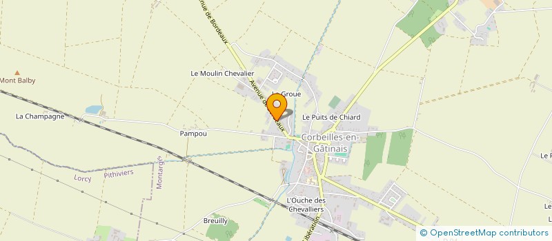 localisation de l'entreprise MADAME CHRISTINE TONOLI à CORBEILLES