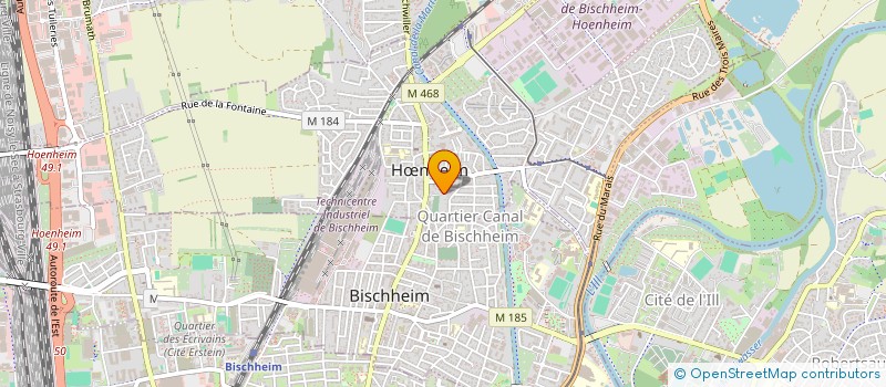 localisation de l'entreprise MADAME CHRISTINE TORCHY  HNHEIM