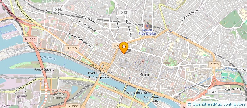 localisation de l'entreprise MADAME CHRISTINE TOULIS  ROUEN