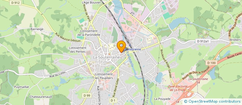 localisation de l'entreprise MADAME CHRISTINE TOURTEAU à SAINT-AGNANT-DE-VERSILLAT