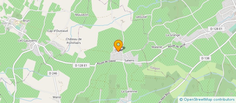 localisation de l'entreprise MADAME CHRISTINE TREMON  VILLEGOUGE