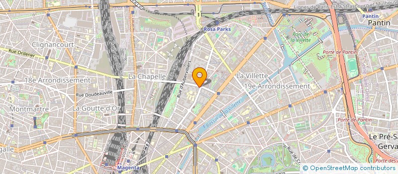 localisation de l'entreprise MADAME CHRISTINE TZEKOVA  PARIS