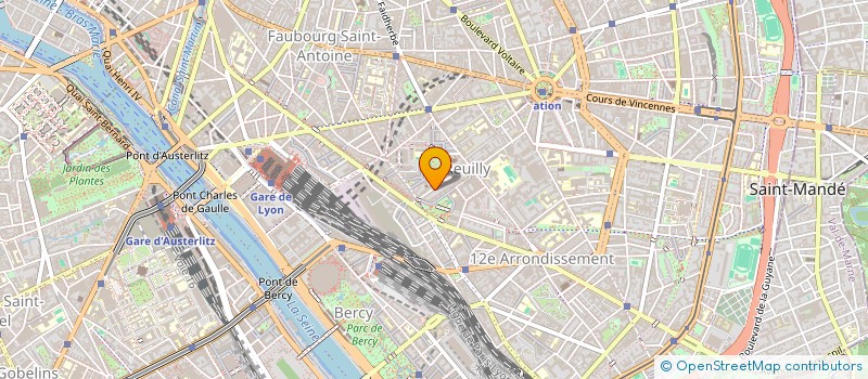 localisation de l'entreprise MADAME CHRISTINE ULLMAN  PARIS