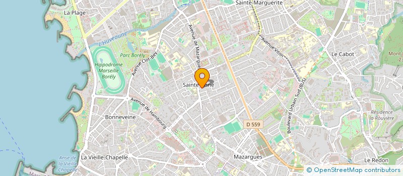 localisation de l'entreprise MADAME CHRISTINE VACHETTA  MARSEILLE