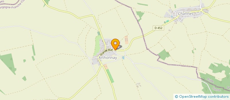 localisation de l'entreprise MADAME CHRISTINE VALAT  ARTHONNAY