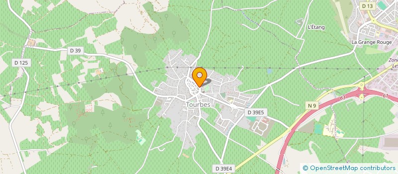 localisation de l'entreprise MADAME CHRISTINE VALETTE  TOURBES