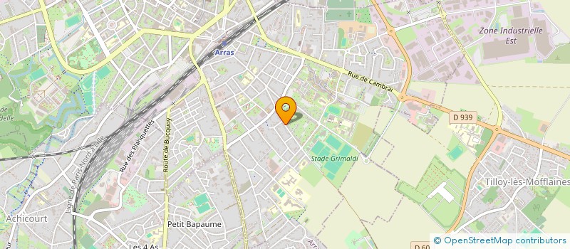 localisation de l'entreprise MADAME CHRISTINE VASSEUR à ARRAS