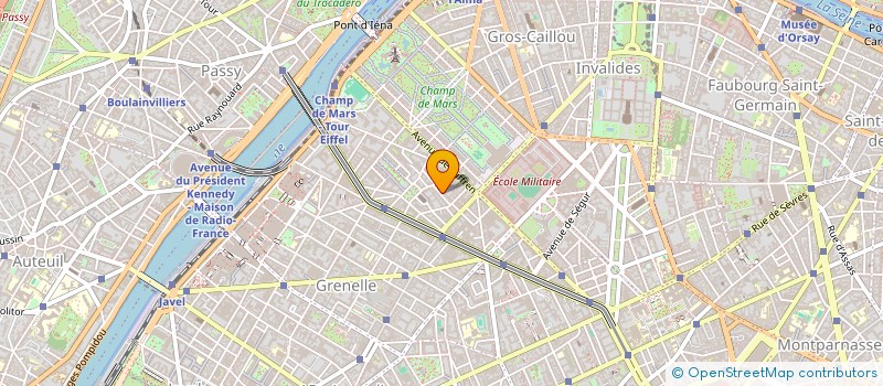 localisation de l'entreprise MADAME CHRISTINE VAUGUIER  PARIS