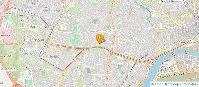 localisation de l'entreprise MADAME CHRISTINE VAUNAC à NANTES