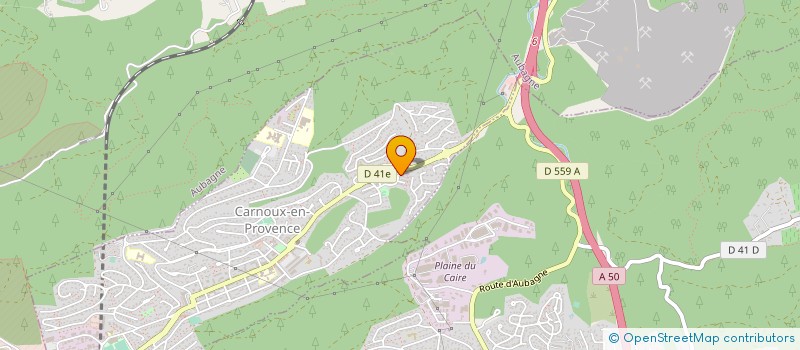 localisation de l'entreprise MADAME CHRISTINE VAXIVIERE à CARNOUX-EN-PROVENCE