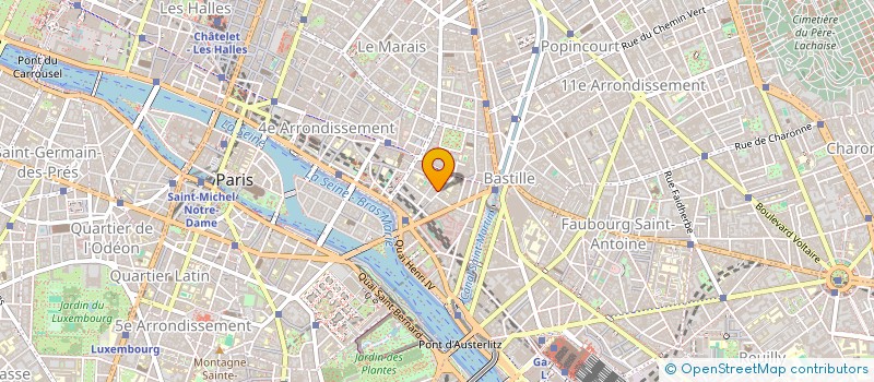 localisation de l'entreprise MADAME CHRISTINE VEDEL  PARIS