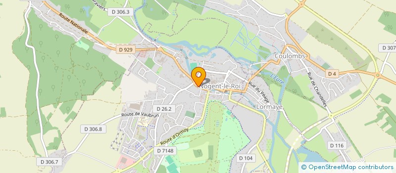 localisation de l'entreprise MADAME CHRISTINE VENARD à NOGENT-LE-ROI