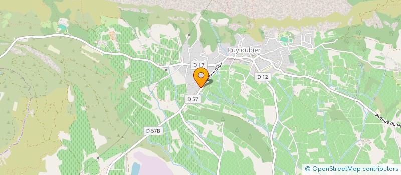 localisation de l'entreprise MADAME CHRISTINE VENTURA  PUYLOUBIER