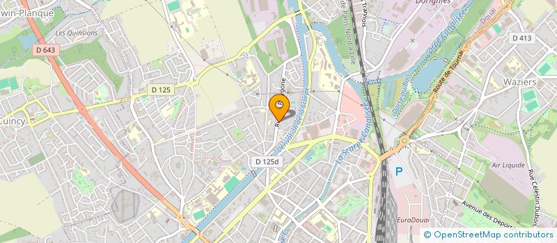 localisation de l'entreprise MADAME CHRISTINE VERCAMMEN à DOUAI
