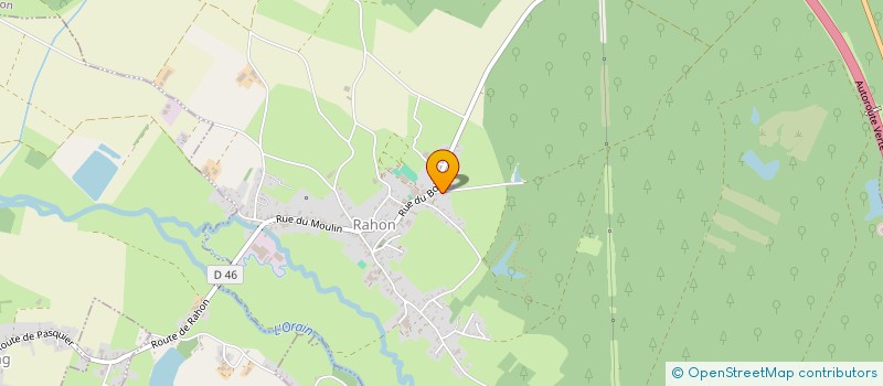 localisation de l'entreprise MADAME CHRISTINE VERRAIN  RAHON