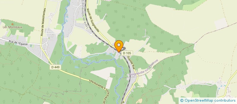 localisation de l'entreprise MADAME CHRISTINE VIALLA  LA FERTE-ALAIS