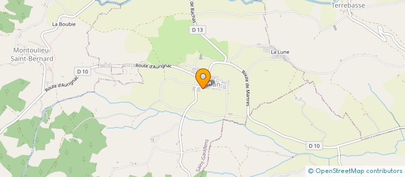 localisation de l'entreprise MADAME CHRISTINE VIALLET  ALAN