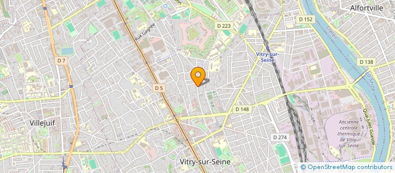 localisation de l'entreprise MADAME CHRISTINE VIANA à VITRY-SUR-SEINE