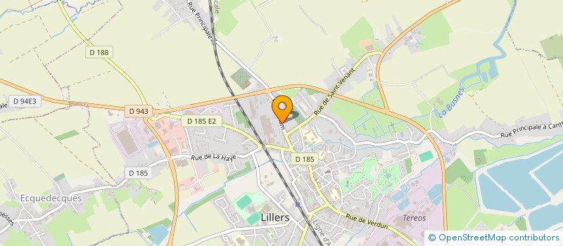 localisation de l'entreprise MADAME CHRISTINE VIGIER  LILLERS