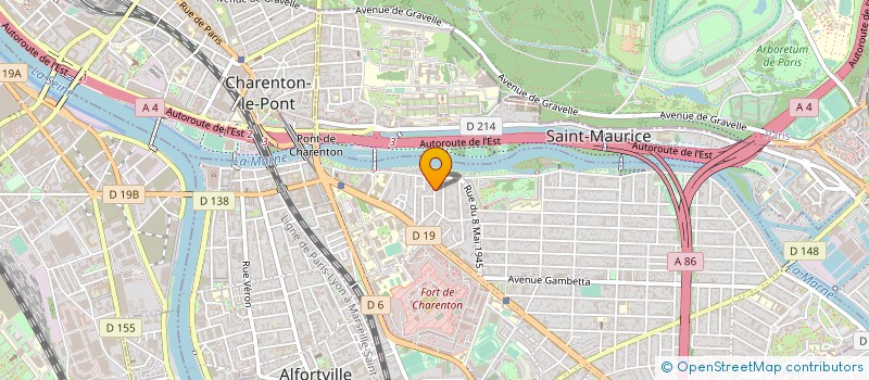 localisation de l'entreprise MADAME CHRISTINE VILLAINNE à MAISONS-ALFORT