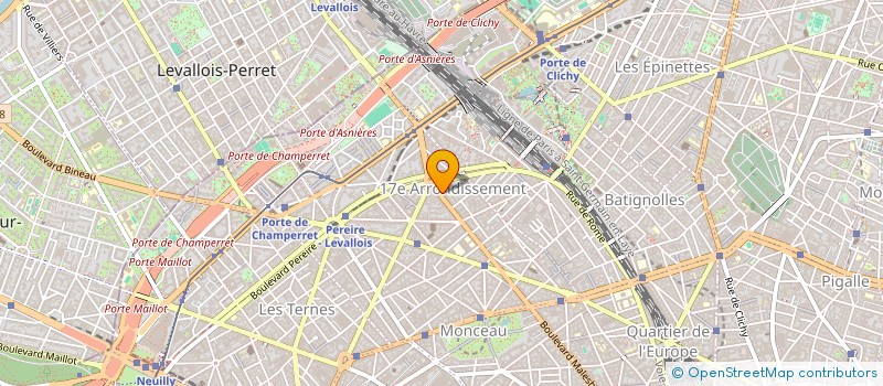 localisation de l'entreprise MADAME CHRISTINE VINCENT  PARIS