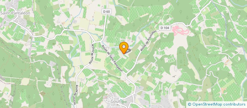 localisation de l'entreprise MADAME CHRISTINE VIO  GOULT