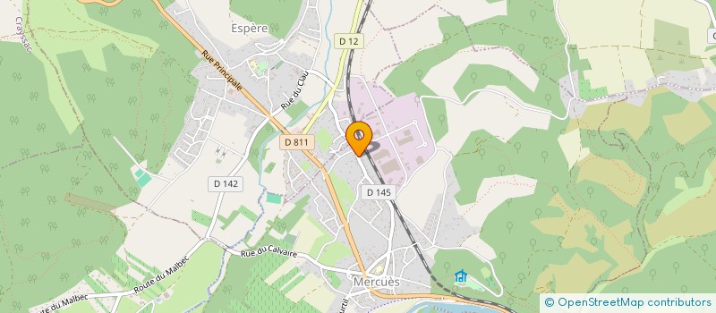 localisation de l'entreprise MADAME CHRISTINE VITORIANO  MERCUES