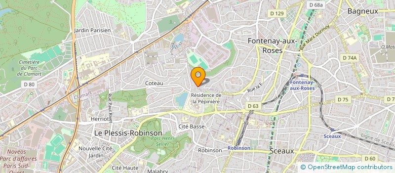 localisation de l'entreprise MADAME CHRISTINE VIVIANE MINFOLO à FONTENAY-AUX-ROSES