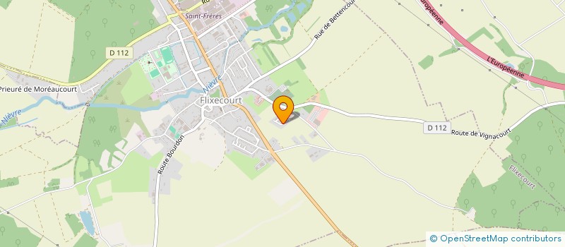 localisation de l'entreprise MADAME CHRISTINE VOERMAN  FLIXECOURT