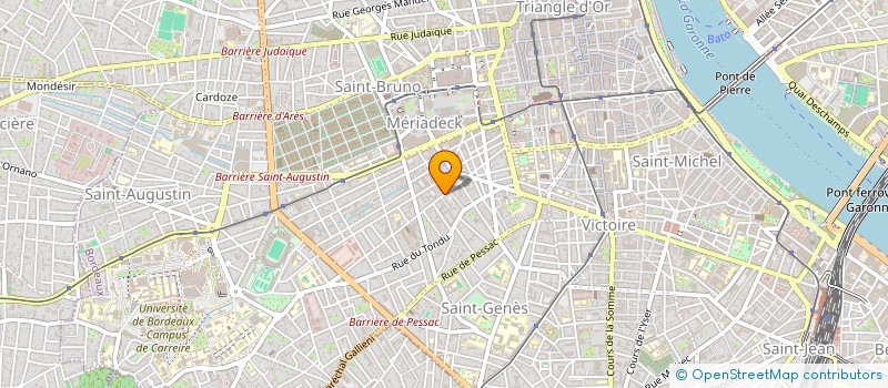 localisation de l'entreprise MADAME CHRISTINE VOISE à BORDEAUX