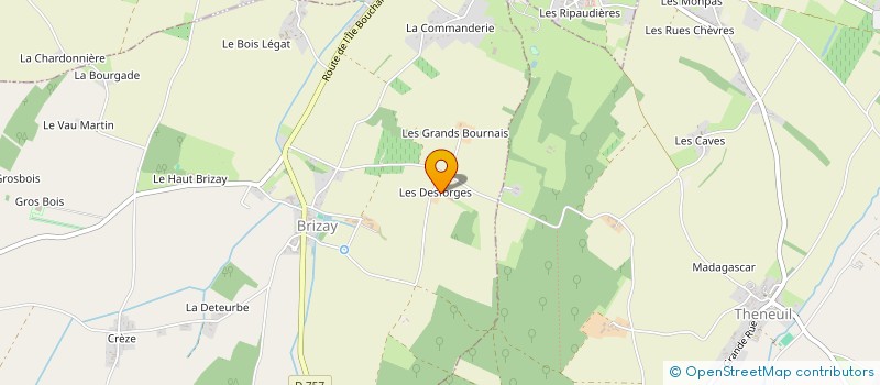 localisation de l'entreprise MADAME CHRISTINE VON MOOS à BRIZAY