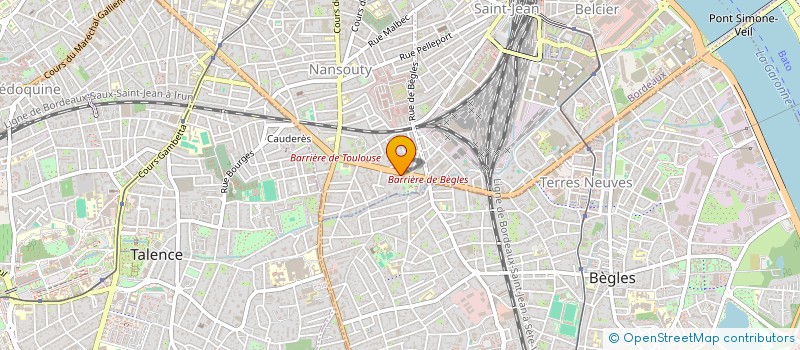 localisation de l'entreprise MADAME CHRISTINE WAKHISI à BORDEAUX