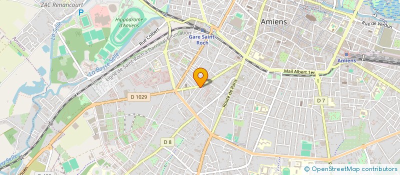 localisation de l'entreprise MADAME CHRISTINE WALLON à AMIENS